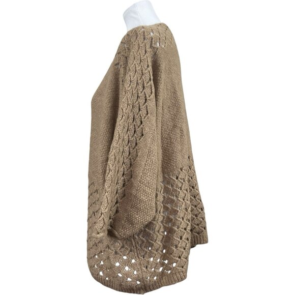 Bella Amore Italian Oversized Soft Loose Knit Sweater Size L Large - Picture 3 of 5